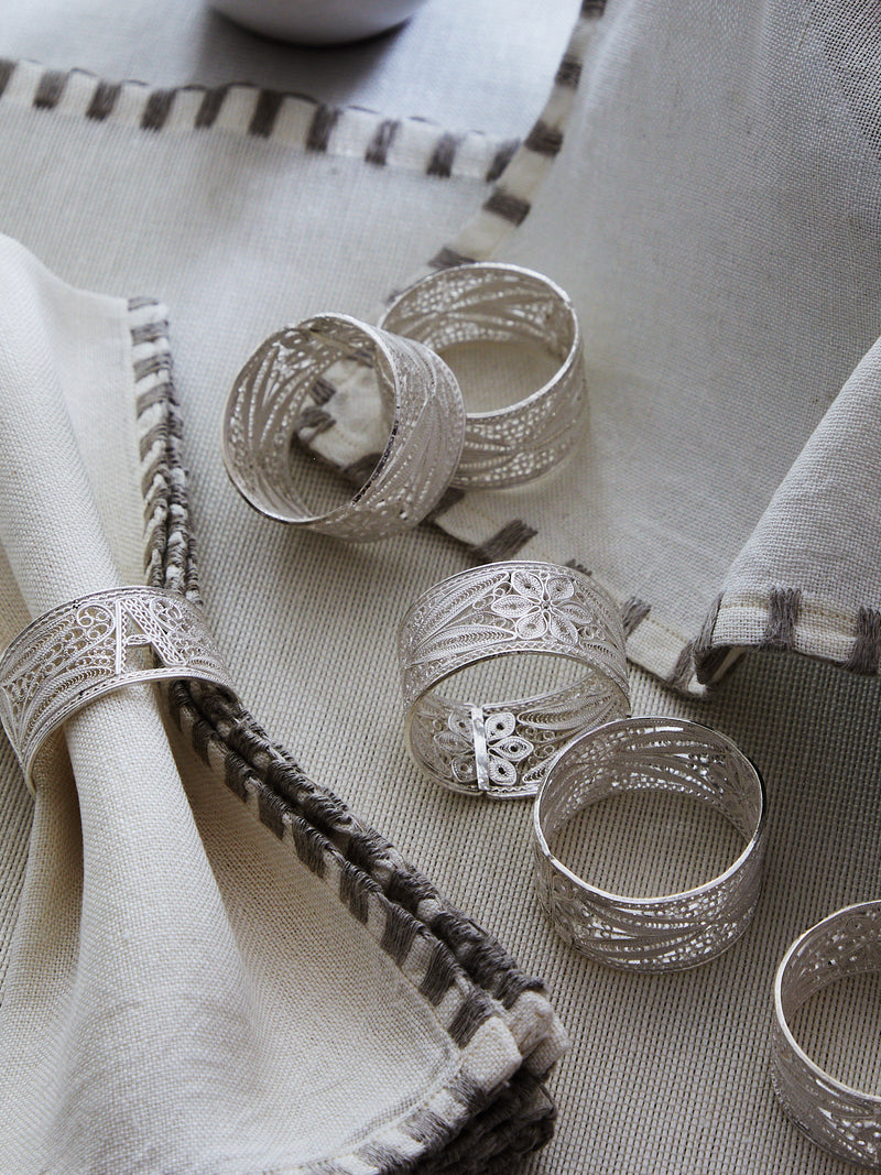 Filigree Napkin Rings